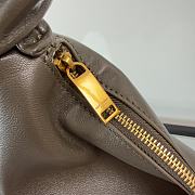 Kitlife Saint Laurent Amalia Hobo Bag In Green Khaki Lambskin 862210 23-62x28x4cm - 2