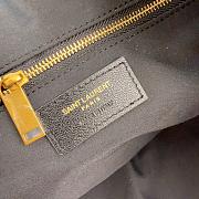 Kitlife Saint Laurent Amalia Hobo Bag In Green Khaki Lambskin 862210 23-62x28x4cm - 3