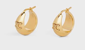 Kitlife Celine Arc de Triomphe Earrings Gold 