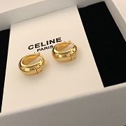 Kitlife Celine Arc de Triomphe Earrings Gold  - 4