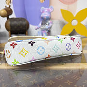 Kitlife Louis Vuitton x TM Wallet On Chain Ivy White Multicolor M27492 23.5x12x4.3cm - 6