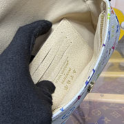 Kitlife Louis Vuitton x TM Wallet On Chain Ivy White Multicolor M27492 23.5x12x4.3cm - 2