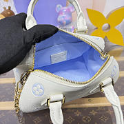 Kitlife Louis Vuitton Speedy Bandoulière 20 Bag Milky White Blue M28314 20.5x13.5x12cm - 6