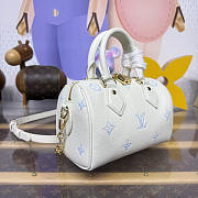 Kitlife Louis Vuitton Speedy Bandoulière 20 Bag Milky White Blue M28314 20.5x13.5x12cm - 4
