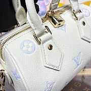 Kitlife Louis Vuitton Speedy Bandoulière 20 Bag Milky White Blue M28314 20.5x13.5x12cm - 2