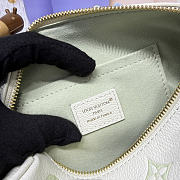 Kitlife Louis Vuitton Speedy Bandoulière 20 Bag Milky White Jade Green M27572 20.5x13.5x12cm  - 5