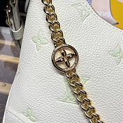 Kitlife Louis Vuitton Boulogne PM Bag Milky Green & White M27571 29x16x9.5cm - 4