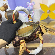 Kitlife Louis Vuitton Speedy Nano Bag Brown M27610 16x7.5x10cm - 4