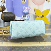 Kitlife Louis Vuitton Speedy Nano Bag Blue Floral M28323 16x7.5x10cm  - 6