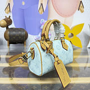 Kitlife Louis Vuitton Speedy Nano Bag Blue Floral M28323 16x7.5x10cm  - 4