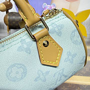 Kitlife Louis Vuitton Speedy Nano Bag Blue Floral M28323 16x7.5x10cm  - 3
