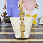 Kitlife Louis Vuitton All In BB Bag Monogram Origine Lin M28335 16x18x12cm - 6