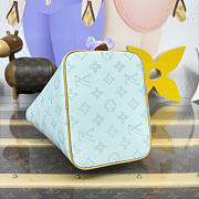 Kitlife Louis Vuitton All In BB Bag Monogram Origine Bleu Courrier M27529 16x18x12cm  - 4