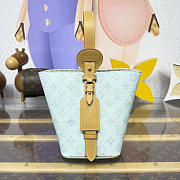 Kitlife Louis Vuitton All In BB Bag Monogram Origine Bleu Courrier M27529 16x18x12cm  - 5