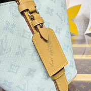 Kitlife Louis Vuitton All In BB Bag Monogram Origine Bleu Courrier M27529 16x18x12cm  - 2