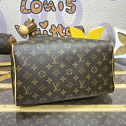 Kitlife Louis Vuitton Speedy Soft 30 Dark Bag Monogram Canvas M12803 30x17x21cm - 4