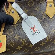 Kitlife Louis Vuitton Speedy Soft 30 Dark Bag Monogram Canvas M12803 30x17x21cm - 2