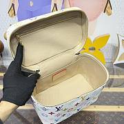 Kitlife Louis Vuitton Nice BB Cosmetic Bag Multicolor White M28340  24x14.5x18cm - 4