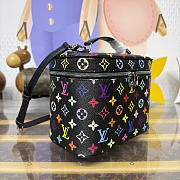 Kitlife Louis Vuitton Nice BB Cosmetic Bag Multicolor Black M42263 24x14.5x18cm - 5