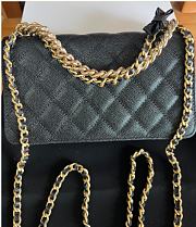 Kitlife Chanel 24S Chain Bow Bag Black 19cm - 4