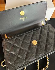 Kitlife Chanel 24S Chain Bow Bag Black 19cm - 3