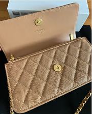 Kitlife Chanel 24S Chain Bow Bag Beige 19cm  - 2