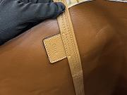 Kitlife Chloe Spin Tote Medium Bag Brown Suede 27x30x14cm  - 3