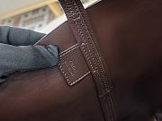 Kitlife Chloe Spin Tote Medium Bag Dark Brown Suede 27x30x14cm  - 5