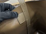 Kitlife Chloe Spin Tote Medium Bag Olive Brown Suede 27x30x14cm  - 6