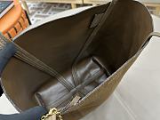 Kitlife Chloe Spin Tote Medium Bag Olive Brown Suede 27x30x14cm  - 3