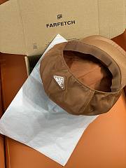 Kitlife Prada Brown Newsboy Cap  - 4