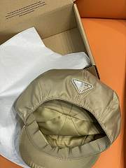 Kitlife Prada Beige Newsboy Cap - 6