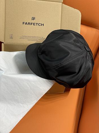 Kitlife Prada Black Newsboy Cap 