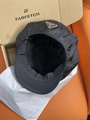 Kitlife Prada Black Newsboy Cap  - 5
