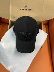 Kitlife Prada Black Baseball Cap - 1