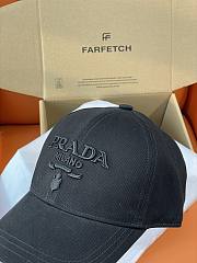 Kitlife Prada Black Baseball Cap - 5
