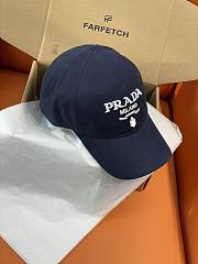 Kitlife Prada Dark Blue Baseball Cap  - 2