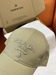 Kitlife Prada Beige Baseball Cap  - 6