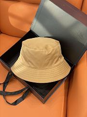 Kitlife Prada Beige Drawstring Bucket Hat  - 2