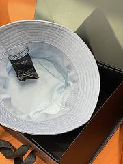 Kitlife Prada Light Blue Drawstring Bucket Hat - 5