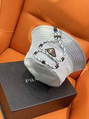 Kitlife Prada Light Blue Drawstring Bucket Hat - 4