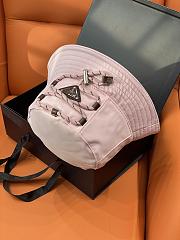 Kitlife Prada Pink Drawstring Bucket Hat  - 4