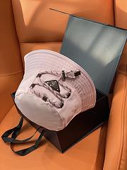Kitlife Prada Pink Drawstring Bucket Hat  - 2