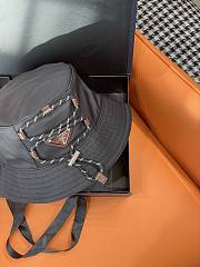 Kitlife Prada Black Drawstring Bucket Hat  - 6