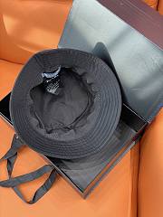 Kitlife Prada Black Drawstring Bucket Hat  - 2