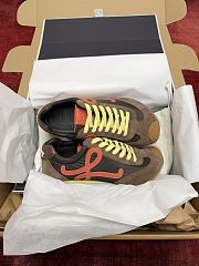 Kitlife Loewe Ballet Runner Sneakers Chocolate Brown - 1