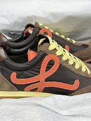 Kitlife Loewe Ballet Runner Sneakers Chocolate Brown - 6