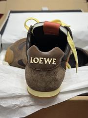 Kitlife Loewe Ballet Runner Sneakers Chocolate Brown - 2