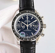 Kitlife Omega Speedmaster Racing Watch Black 44mm  - 1