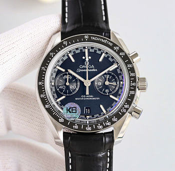 Kitlife Omega Speedmaster Racing Watch Black 44mm 